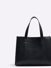 River Island Debossed Square Shopper Bag - Image 3 of 4