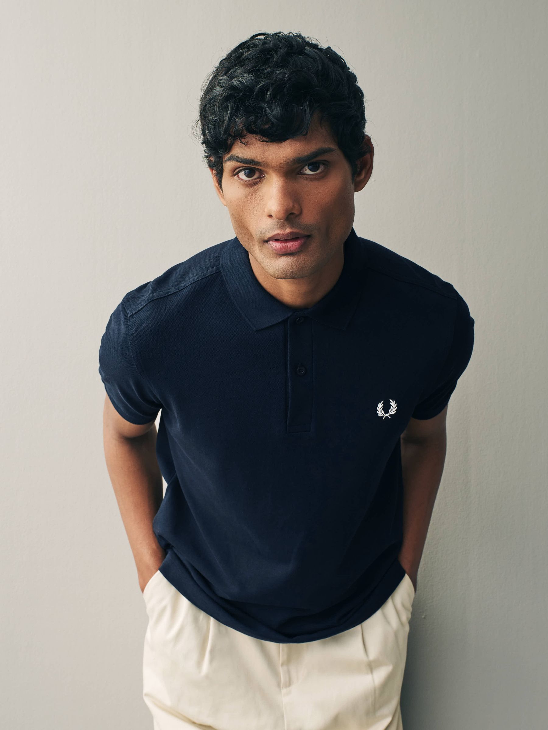 Fred Perry Plain Polo Shirt