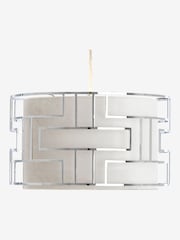 Chrome Grosvenor Easy Fit Lamp Shade - Image 4 of 6