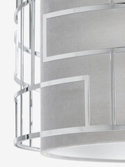 Chrome Grosvenor Easy Fit Lamp Shade - Image 5 of 6