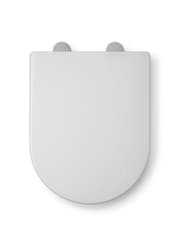 CROYDEX Hillier Stick 'n' Lock DShaped White Family Toilet Seat - Image 3 of 4