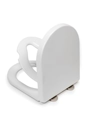 CROYDEX Hillier Stick 'n' Lock DShaped White Family Toilet Seat - Image 4 of 4