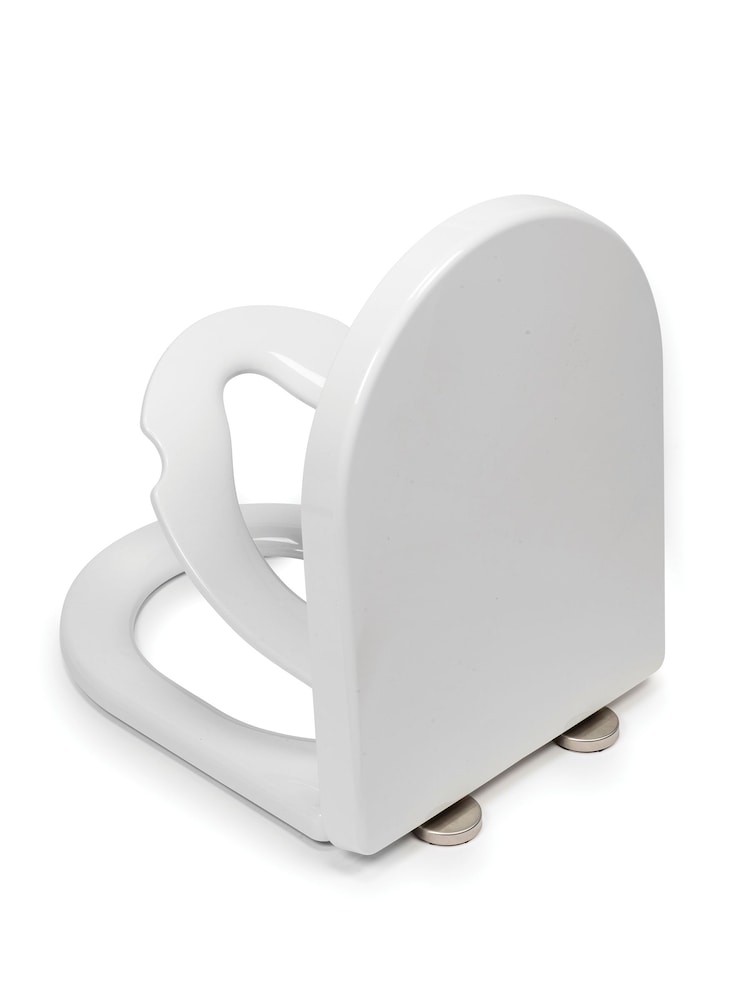 CROYDEX Hillier Stick 'n' Lock DShaped White Family Toilet Seat - Image 4 of 4 CROYDEX Hillier Stick 'n' Lock DShaped White Family Toilet Seat - Image 4 of 4