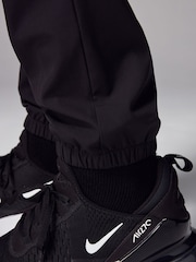 Black Woven Active Cargo Joggers - Image 8 of 11