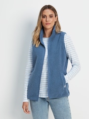 Blau - Tog 24 Carlan Weste aus Teddy-Fleece - Bild 1 von 9