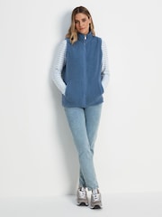 Blau - Tog 24 Carlan Weste aus Teddy-Fleece - Bild 3 von 9