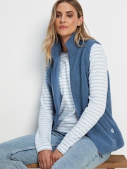 Blau - Tog 24 Carlan Weste aus Teddy-Fleece - Bild 6 von 9
