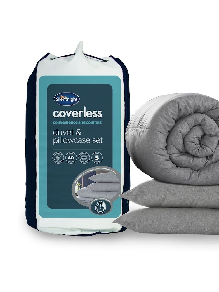 Silentnight Coverless Duvet and Pillow Set - Image 2 of 9