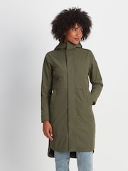 Tog 24 Green Long Saunter Waterproof Jacket - Image 1 of 9