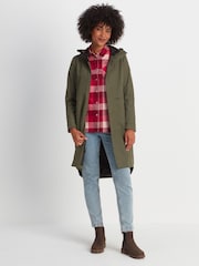 Tog 24 Green Long Saunter Waterproof Jacket - Image 3 of 9