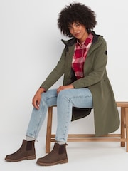 Tog 24 Green Long Saunter Waterproof Jacket - Image 5 of 9