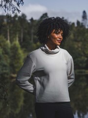 Tog 24 Cream Tallard Funnel Neck Micro Fleece - Image 1 of 9