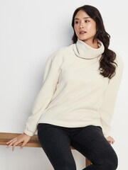 Tog 24 Cream Tallard Funnel Neck Micro Fleece - Image 6 of 9