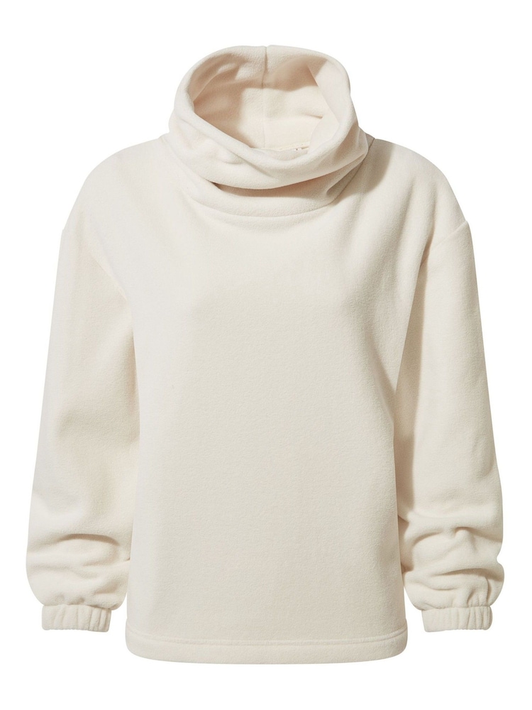 Tog 24 Cream Tallard Funnel Neck Micro Fleece - Image 9 of 9
