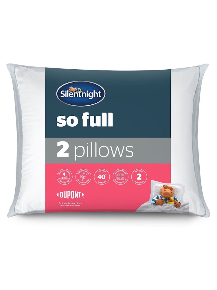 Silentnight 2 Pack So Full Pillows - Image 5 of 5