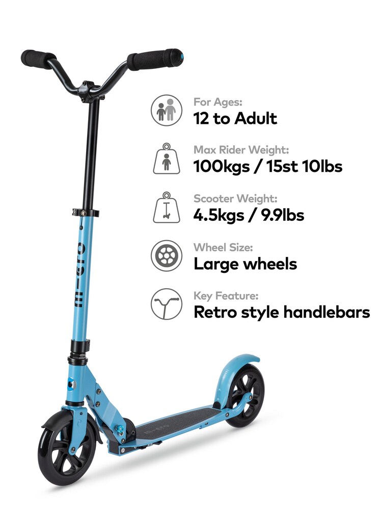 Micro Scooters Blue Speed Deluxe Scooter - Image 2 of 8