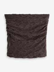 Brown Textured Bandeau Top - Image 6 of 7