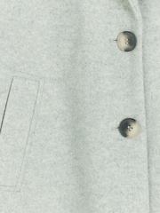 River Island Grey Longline Tailored Coat - Image 6 of 6