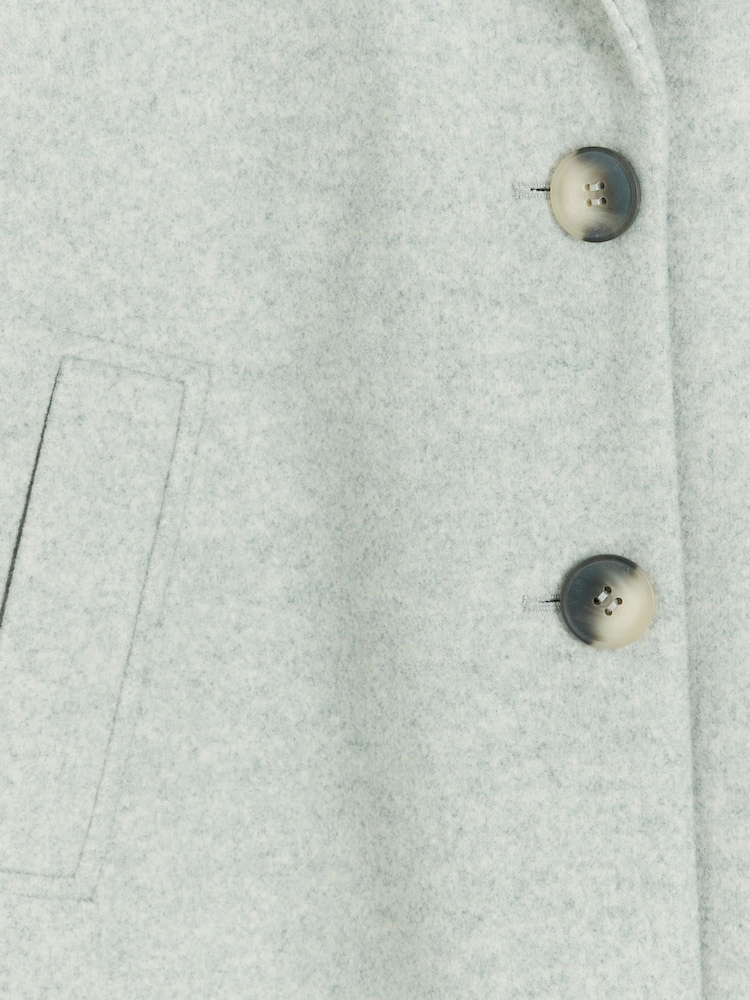River Island Grey Longline Tailored Coat - Image 6 of 6