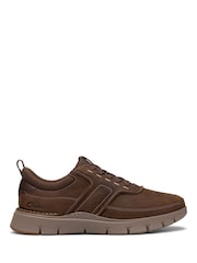 Clarks Brown Step365 Style Shoes - Image 1 of 6