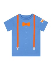 Character Blue 100% Cotton Blippi T-Shirt - Image 1 of 8