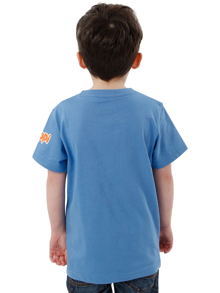 Character Blue 100% Cotton Blippi T-Shirt - Image 7 of 8