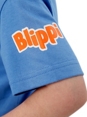 Character Blue 100% Cotton Blippi T-Shirt - Image 8 of 8