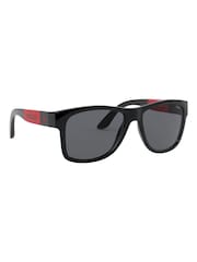 Polo Ralph Lauren Black Sunglasses - Image 1 of 6
