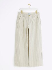 River Island White Stripe Tailored Jeans - Image 5 of 6