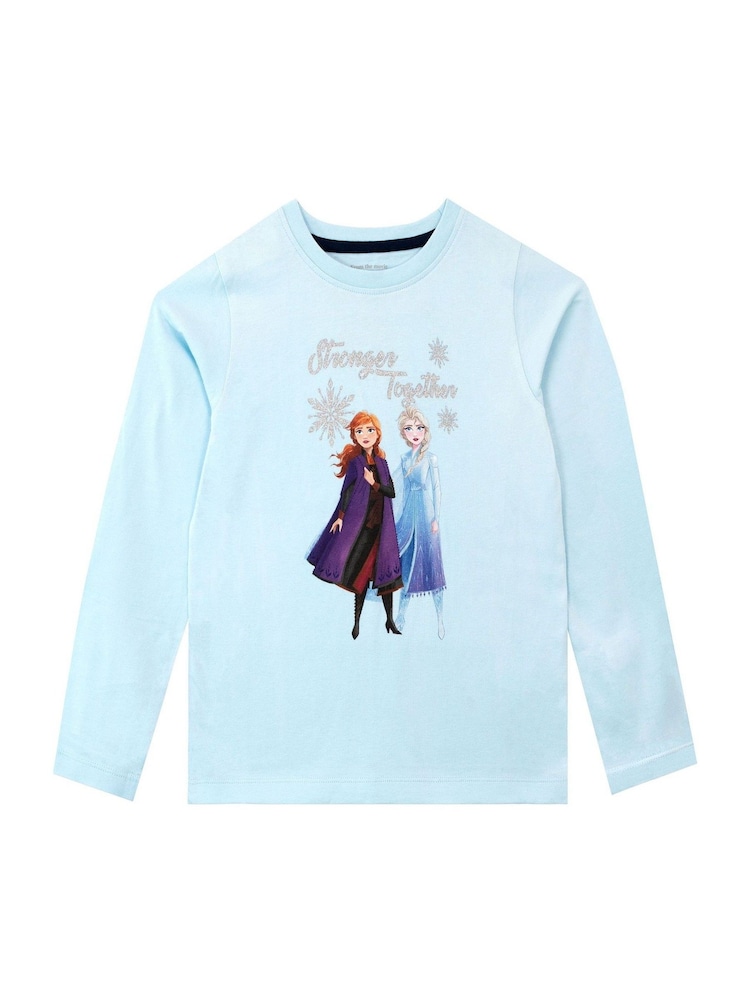 Character Disney Frozen Anna and Elsa Pinafore Star Dress - Image 2 of 3