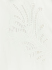 River Island White Broidery Detail Shirt - Image 6 of 6