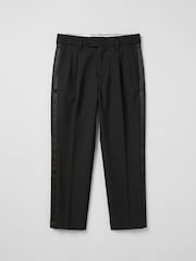 Angel & Rocket Black Tanner Tuxedo Trousers - Image 4 of 4