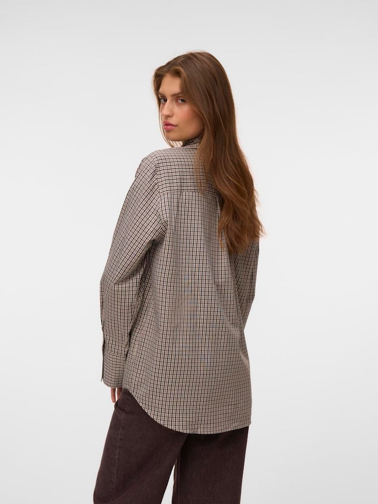 VERO MODA Long Sleeve Scarf Neck Shirt - Изображение 2 5 VERO MODA Long Sleeve Scarf Neck Shirt - Изображение 2 5
