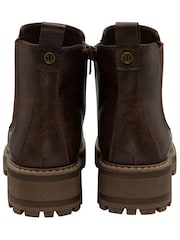 Lotus Brown Ankle Boots - Image 3 of 4