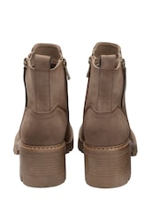 Lotus Natural Heeled Ankle Boots - Image 3 of 4