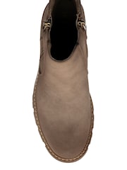 Lotus Natural Heeled Ankle Boots - Image 4 of 4