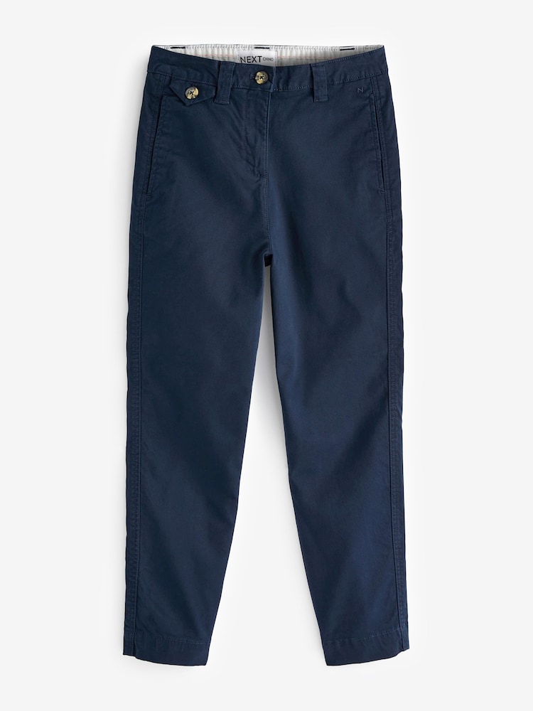 Navy Blue Chino Trousers - Image 6 of 7