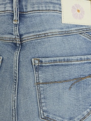 River Island Blue Mid Rise Bum Sculpt Skinny Jeans - Image 9 of 11