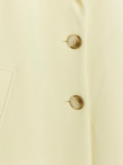 River Island Yellow Longline Tailored Coat - Image 6 of 6