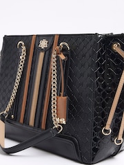 River Island Black Panelled Wing Tote Bag - Image 5 of 6