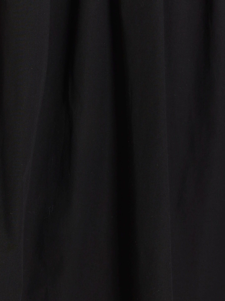 River Island Black Poplin Side Split Maxi Skirt - Image 6 of 6 River Island Black Poplin Side Split Maxi Skirt - Image 6 of 6