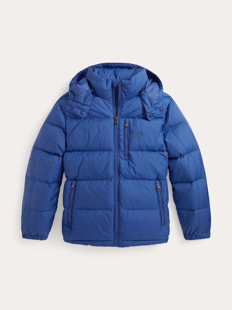 Polo Ralph Lauren Gesteppte Daunenjacke mit Logo - Bild 1 von 2