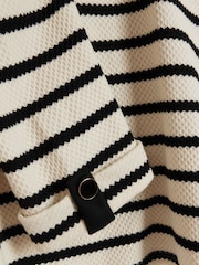 River Island Black Stripe Chuck On Sweat Top - Image 6 of 6