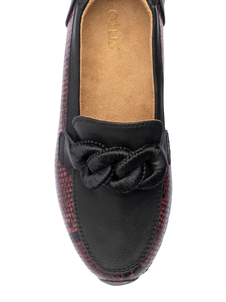 Punainen - Lotus Kiilakorkokengät Loaferit - Kuva 4 / 4 Punainen - Lotus Kiilakorkokengät Loaferit - Kuva 4 / 4