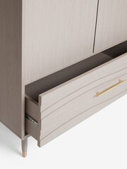 Grey Adelaide Oak Effect Double, 1 Drawer Wardrobe - Image 11 of 12