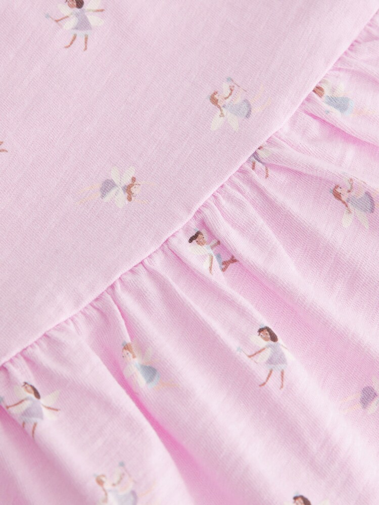 Pink Fairy Short Sleeve Empire T-Shirt (3mths-7yrs) - Image 2 of 7 Pink Fairy Short Sleeve Empire T-Shirt (3mths-7yrs) - Image 2 of 7