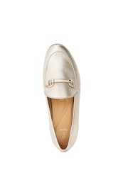 zlata (barva); zlato - Dune London Grandeur Snaffle Slim Sole mokasini - Slika 5 iz 7
