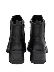 Lotus Black Heeled Ankle Boots - Image 3 of 4