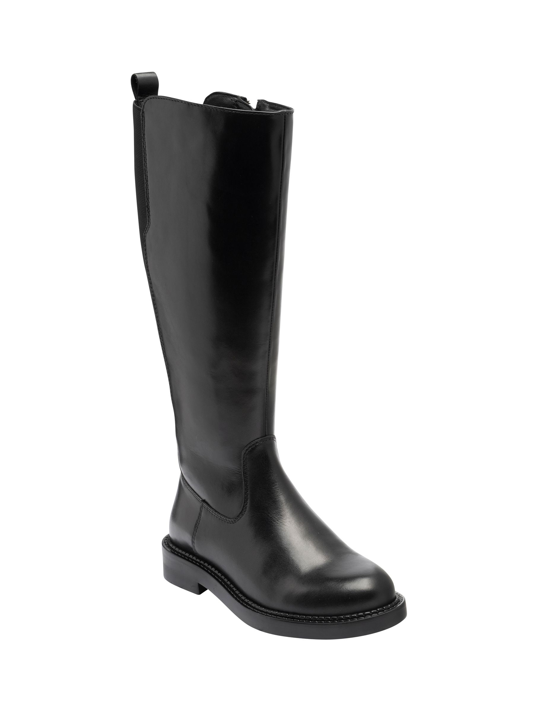 Lotus Women's Black Arno Leather Knee High Boots - Image 4