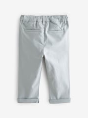 Albastru deschis - Pantaloni chino Pantaloni elastice (3mths-7yri) - Image 6 of 7